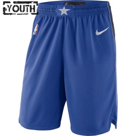 Bambino Dallas Mavericks Pantaloncini Nike 2022-23 Icon Edition Swingman